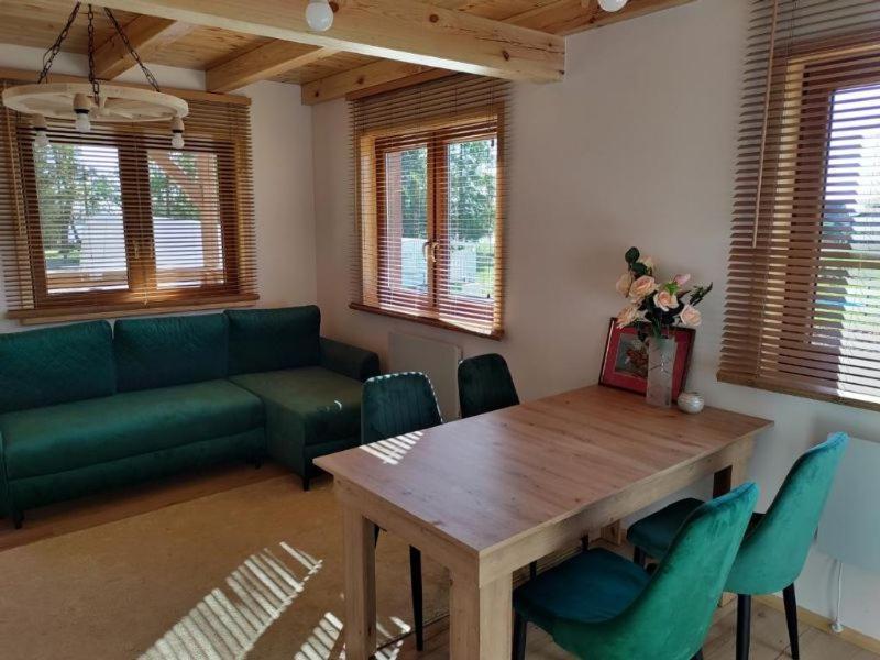 Kalinowy Sad Domki Z Jacuzzi I Sauna Mikołajki Exteriör bild