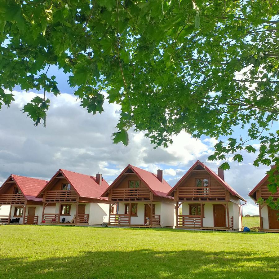 Kalinowy Sad Domki Z Jacuzzi I Sauna Mikołajki Exteriör bild