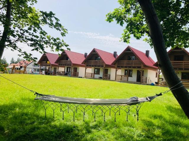 Kalinowy Sad Domki Z Jacuzzi I Sauna Mikołajki Exteriör bild