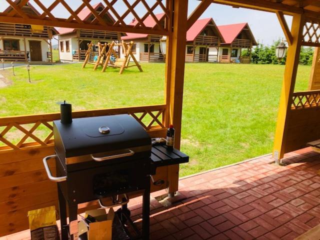 Kalinowy Sad Domki Z Jacuzzi I Sauna Mikołajki Exteriör bild