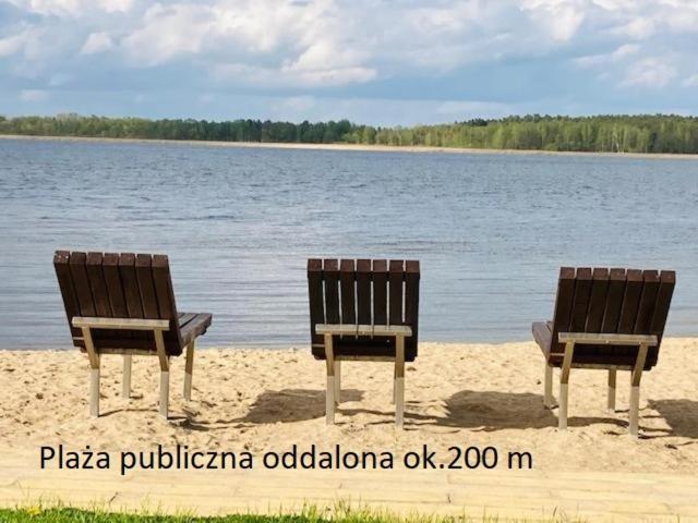 Kalinowy Sad Domki Z Jacuzzi I Sauna Mikołajki Exteriör bild