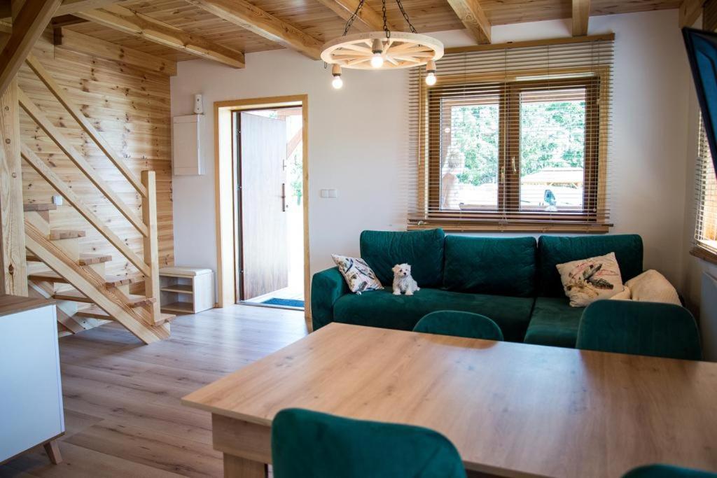 Kalinowy Sad Domki Z Jacuzzi I Sauna Mikołajki Exteriör bild